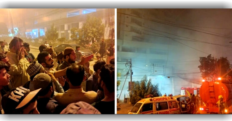 MPA Mufti Qasim Fakhri visits Karachi’s Jail Chowrangi – Fire incident